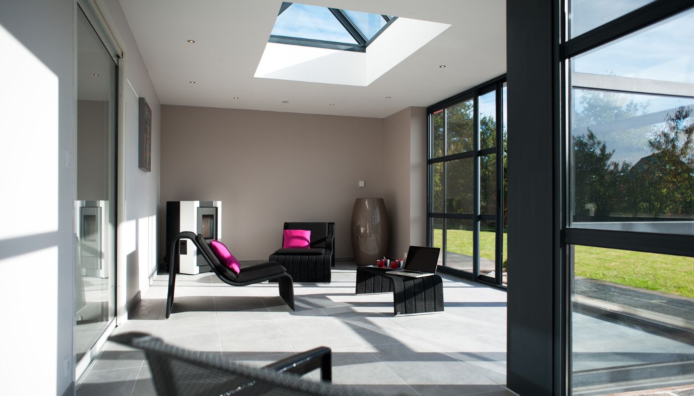 Extension de maison aménagée